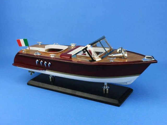 Riva Aquarama 14" Riva Model Nautical Decor Speed Boat Models For Sale