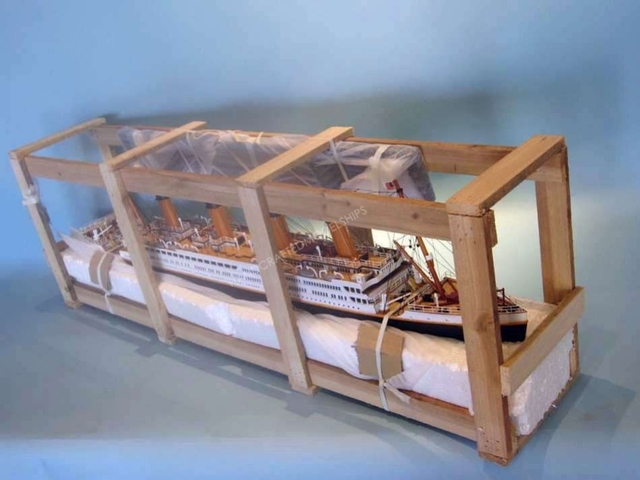 Britannic 40 Cruise Ship Model Replica Not a Kit  