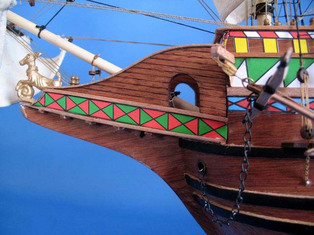 Golden Hind 30 wooden model ship Sir Francis Drake  