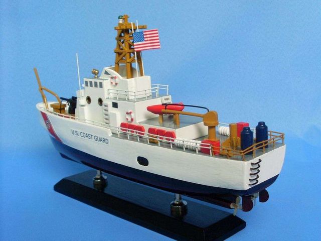 USCG Patrol Boat Wooden Ship Model 16 NOT KIT  