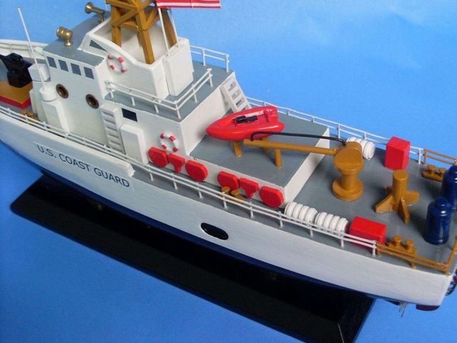 USCG Patrol Boat Wooden Ship Model 16 NOT KIT  