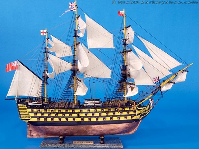 HMS Victory 50 Limited Model Ship Replica Museum  