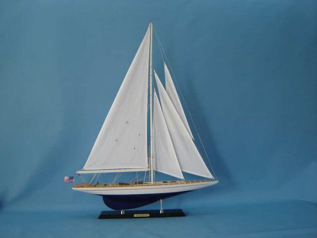 Enterprise 35 Limited Sailboat Yacht Model Replica  