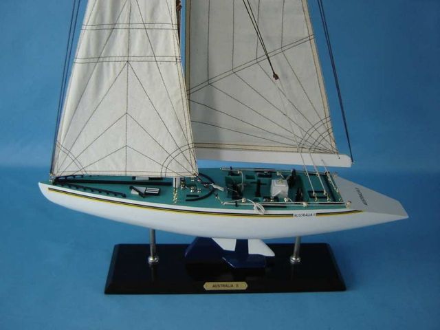 Australia 2 40 Scale Model Sailing Boat Americas Cup  