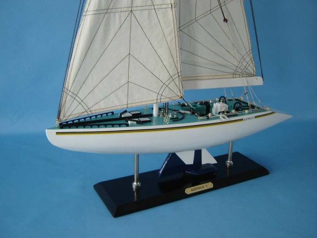 Australia 2 40 Scale Model Sailing Boat Americas Cup  