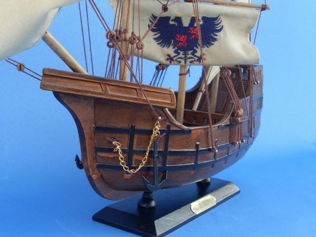 Santa Maria with Embroidery 20 Model Ship Columbus  