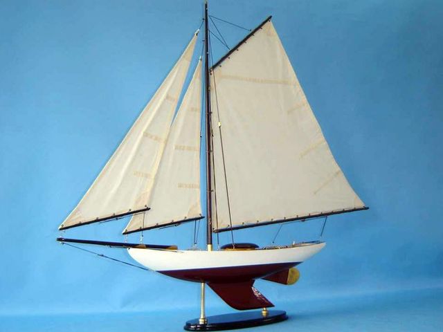 Bermuda Sloop 40 Model Sailboat Authentic Nautical  