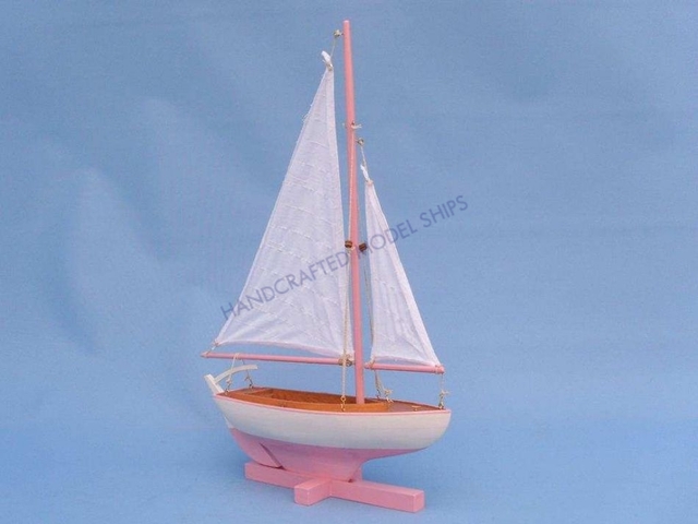 Pink SS Sailboat 17   Wedding Favor Centerpiece  