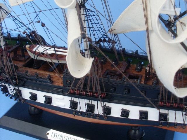 USS Constitution 20 Old Ironsides Model Ship Boat  