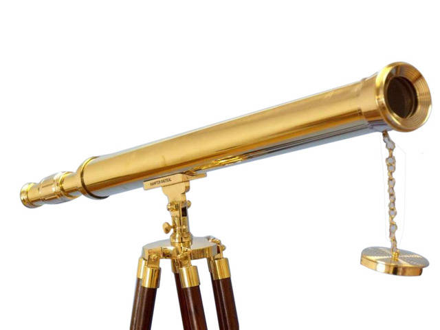 Wholesale Floor Standing Brass Harbor Master Telescope 60in