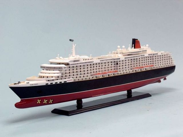 Queen Victoria Limited 40 Model Cruiseship Scale Boat  