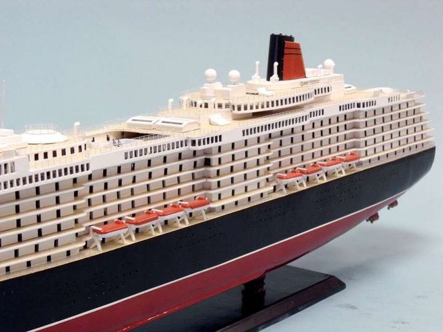 Queen Victoria Limited 40 Model Cruiseship Scale Boat  