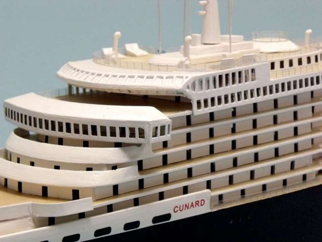 Queen Victoria Limited 40 Model Cruiseship Scale Boat  