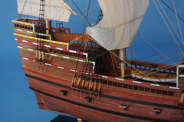 Mayflower 20 Wooden Tall Model Ship Musuem Quality  