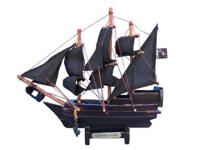 Queen Annes Revenge 7 Pirate Ship Model Model Ship  