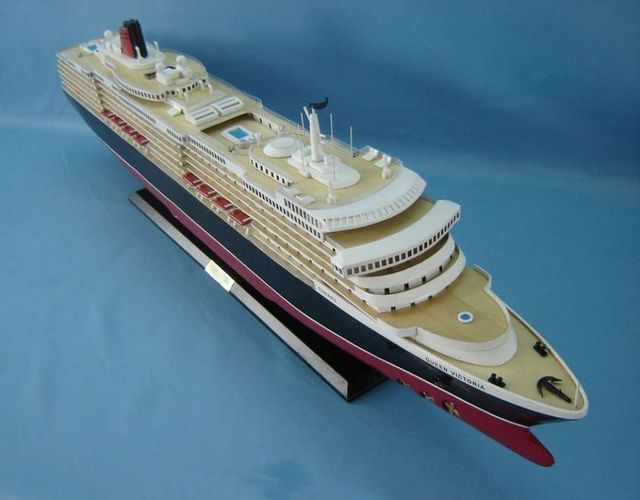 Queen Victoria Limited 40 Model Cruiseship Scale Boat  