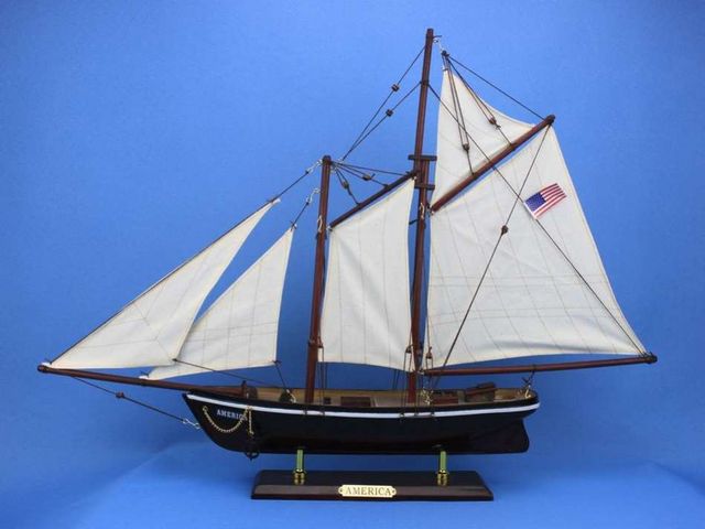 America 24 Model Sailboat Model Boat NEW  