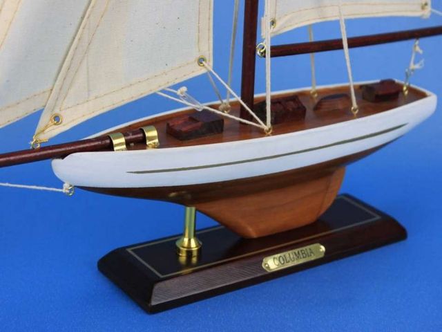 Columbia 16 Sailboat Decoration Model Ship NEW  