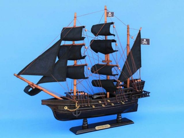 Adventure Galley 20 Wooden Pirate Ship Model Boat  