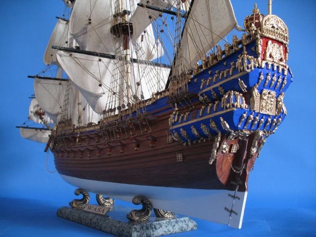 Wasa Vasa Wasan 32 Model Sailing Ship Replica  