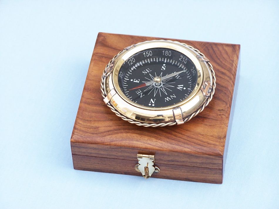 Buy Brass Directional Compass 4in - Model Ships