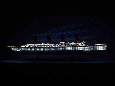 Britannic 40 LED LIGHTS Model Cruise Ship Replica  