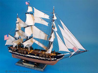 USS Constitution 30 Wooden Tall Ship Model Replica  