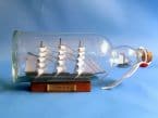 Cutty Sark Model Ship in a Bottle 11 Nautical Decor  