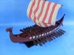 Drakkar Viking 24 Ship Model Boat Wood Burial Ship  