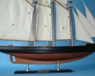 Atlantic 32 Sailboat Replica Nautical Beach Decor  