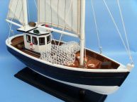 Keel Over 18 Scale Fishing Boat Replica Nautical Decor  