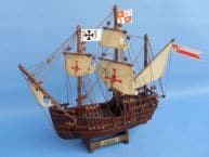 Pinta 12 Wooden Model Ship Christopher Columbus  