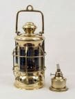 Brass Masthead Lantern 14 Oil Lamp Cape Cod Decor  