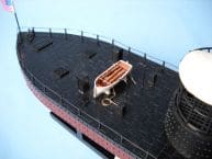 Monitor Limited 21 CivilWar Model Ship Museum Ironclad  