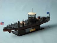 Monitor Limited 21 CivilWar Model Ship Museum Ironclad  